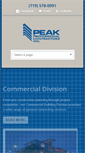Mobile Screenshot of peakprocontractors.com